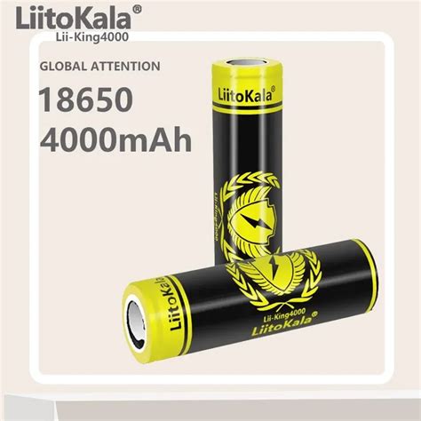 Pcs Liitokala Lii King Highest Capacity Mah Battery