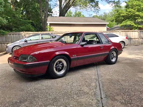 Fox Body Mustang Weld Wheels Rts S71 Stagger Set Up Foxbody