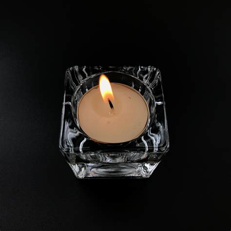 Glass Votive Candle Holders Square Cube Its Glassware Specialist