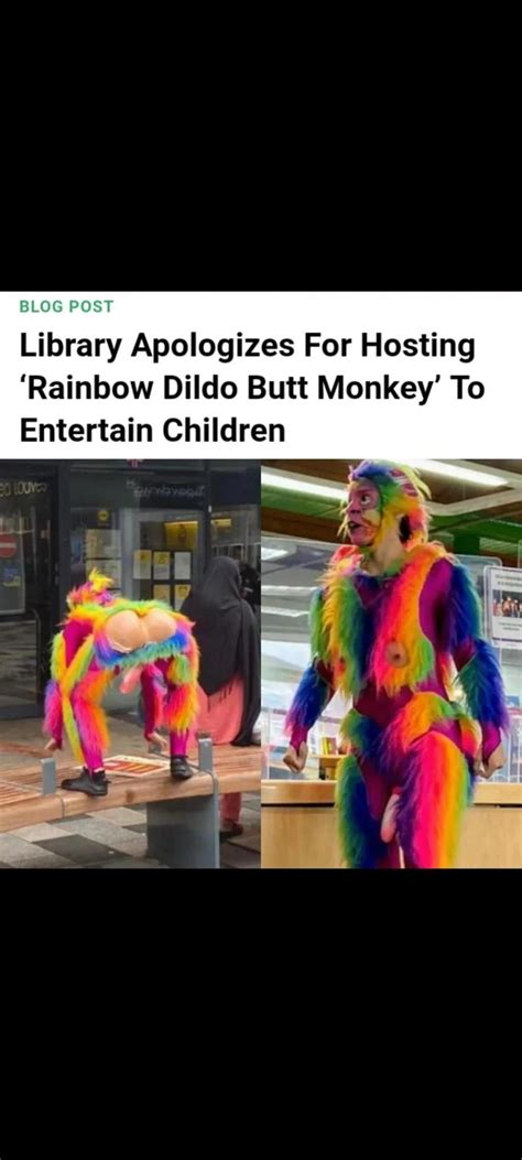 Rainbow Dildo But Monkey R Newsentences