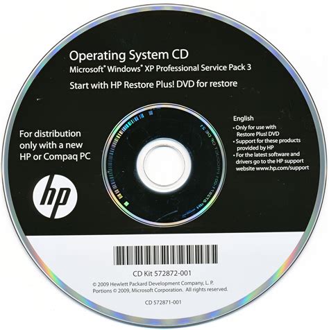Windows xp установка диск
