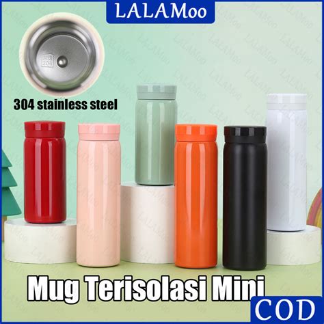 Jual Coffee Tumbler Ml Stainless Steel Tumbler Termos Mini Vacuum Cup Hot Cool