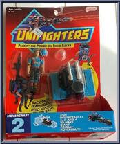 Hovercraft Unifighters Basic Series Galoob Action Figure