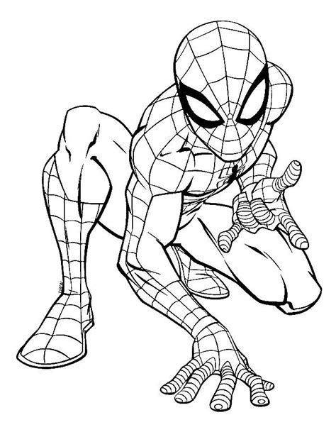 Spiderman Coloring Pages Free Printable Pdf Spiderman Coloring