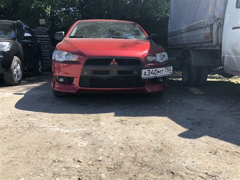 установка и активация ПТФ — Mitsubishi Lancer X, 1,8 л, 2008 года ...