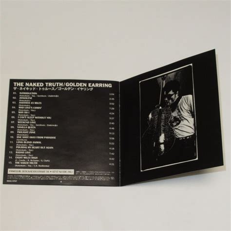 GOLDEN EARRING THE NAKED TRUTH JAPAN CD ESCA PROMO W OBI EBay