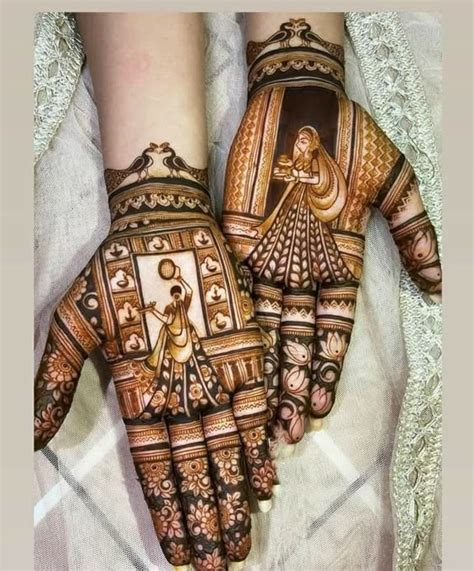 Mehndi Design For Karwa Chauth Latest Full Hand Easy Simple Arabic