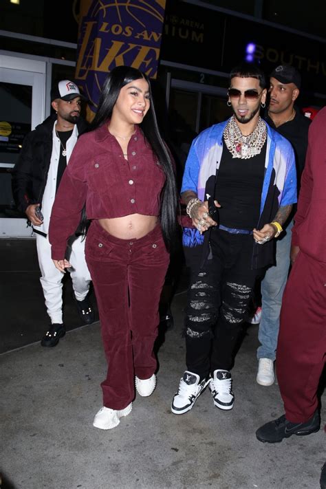 Yailin la Mas Viral - Leave the Lakers Game in Los Angeles 11/30/2022