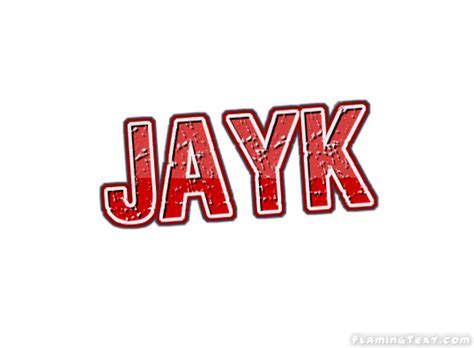 Jayk Logo Herramienta De Diseño De Nombres Gratis De Flaming Text