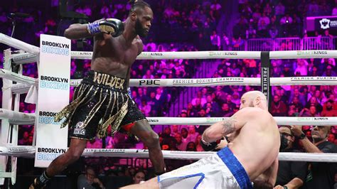 Deontay Wilder Returns With First Round Ko Against Robert Helenius Bring On Oleksandr Usyk Or