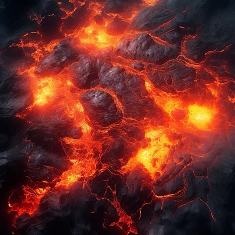 Premium Photo Hot Lava