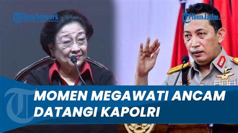 Momen Megawati Disoraki Kader Saat Ancam Datangi Kapolri Listyo Sigit