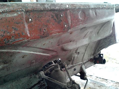 Правый брызговик, задние арки — ГАЗ 2407, 2,4 л, 1978 года | своими ...