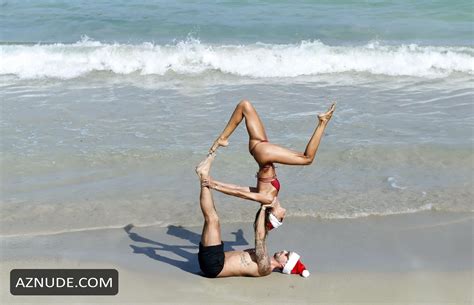 Izabel Goulart Sexy Seen With Kevin Trapp Showing Off Her Attractive Body In A Spicy Red Bikini