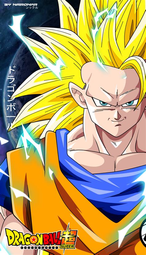 Goku Ssj3 Poster By Naironkr On Deviantart