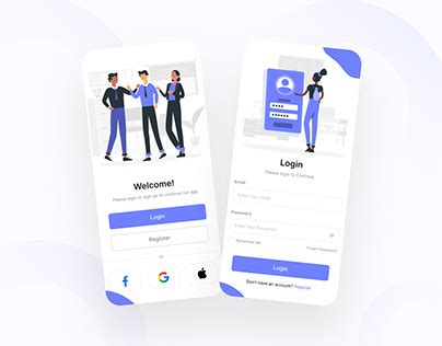 App Welcome Screen Projects Photos Videos Logos Illustrations And