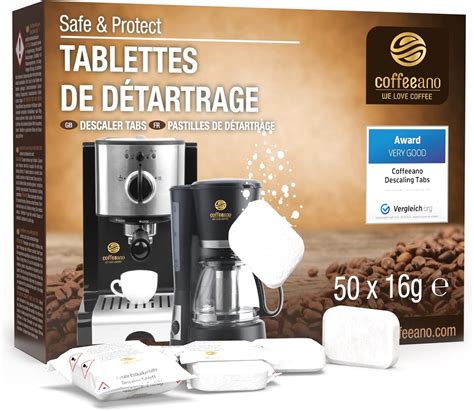 Coffeeano 50 Pastilles de détartrage pour machines à café automatiques