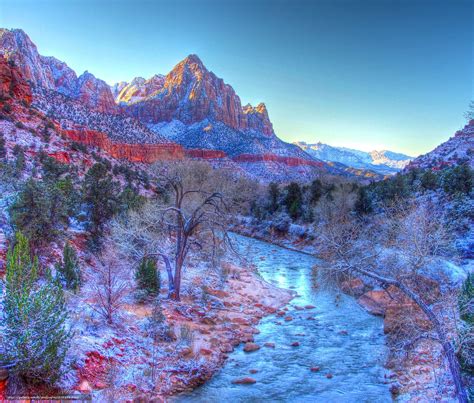 Zion National Park Desktop Wallpaper Wallpapersafari