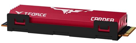 SSD Team Group T-Force Cardea M.2 имеют эффективный теплоотвод