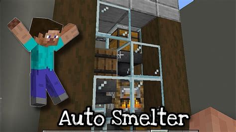 Auto Smelter Schematic How To Make An Auto Smelter In Minecr