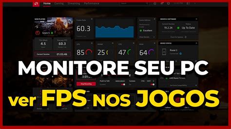 Como MONITORAR O FPS Dos JOGOS No PC AMD ADRENALIN EDITION Enquanto