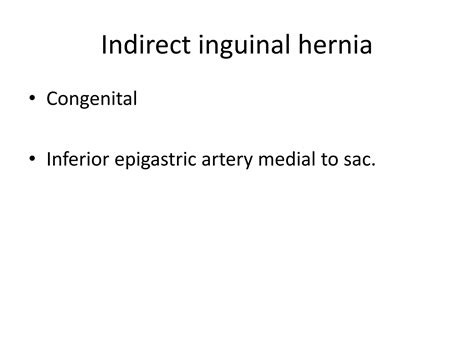 Surgical Anatomy Of Inguinal Hernia Ppt