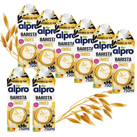 Alpro Barista Oat Owies Nap J Owsiany Do Kawy X Ml X