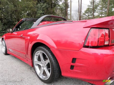 Laser Red Metallic Ford Mustang Saleen S Speedster