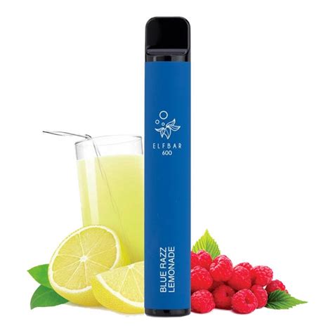 Blue Razz Lemonade Disposable Puff Vape Pen Usa E Getta Elf