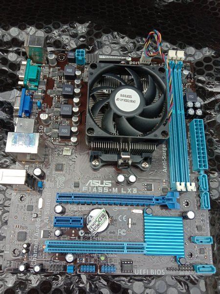 Jual MOBO ASUS AMD FM1 + PROCESOR AMD A4 FAN di Lapak Abdul syafeih ...