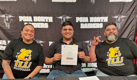 Psja North Football Athlete Signs With Texas Lutheran University