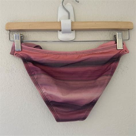 L Space Swim Lspace Full Cut Bikini Bottom Front Loop Pink Multi Sz S Poshmark