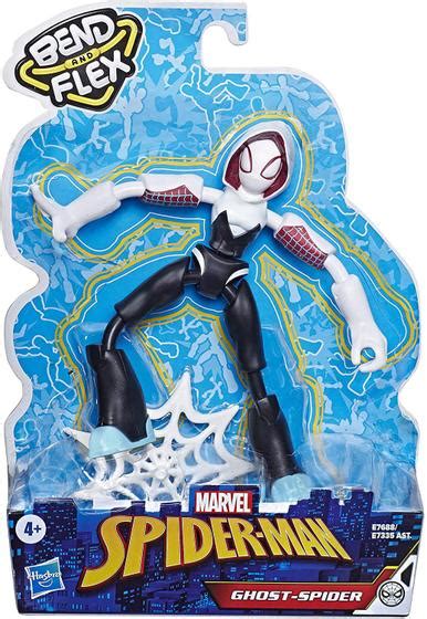 Aranha Fantasma Boneco - Boneco Marvel Spider Man Aranha Fantasma Ghost - Hasbro E7688 - Bonecos ...