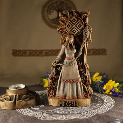Mokosh Slavic Goddess, Pagan Statue, Slavic Pagan, Goddess Statue ...