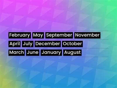 days  months teaching resources