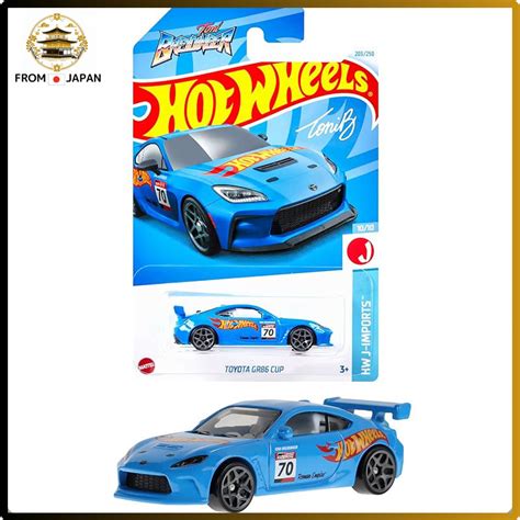Hot Wheels Toyota GR86 Cup Basic Car Blue Vehicle Toy Miniature For Ages 3 And Up Shopee