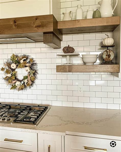 34 Floating Kitchen Shelves to Grace Your Walls