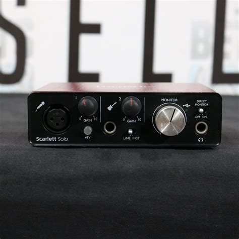 Focusrite Scarlett Solo 2nd Gen