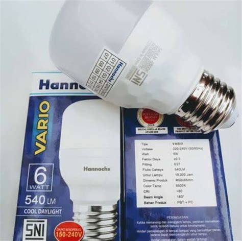 Jual Lampu Led Kapsul Hannochs Vario Watt Di Lapak Utama Jaya Listrik