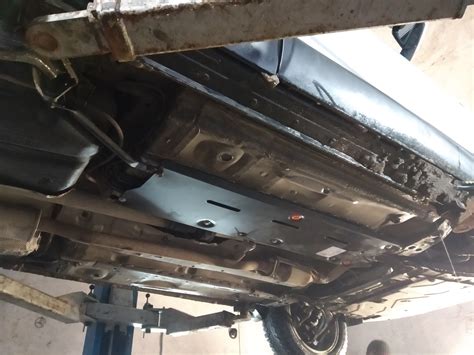 Защита топливопровода — Nissan Qashqai (1G), 2 л, 2008 года ...