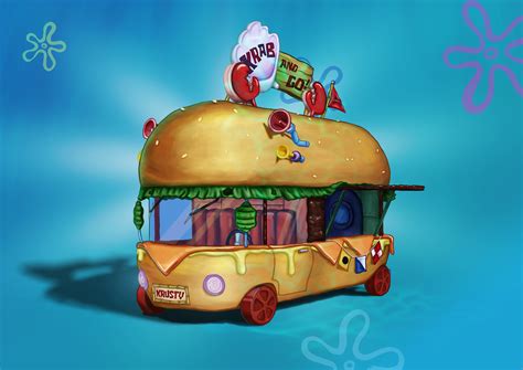 Artstation Krusty Krab Food Truck