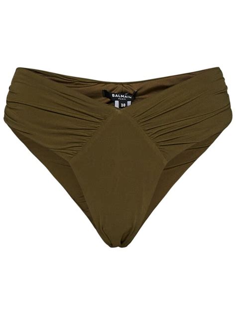 Buy Balmain Paris Bikini Kaki At 25 Off Editorialist