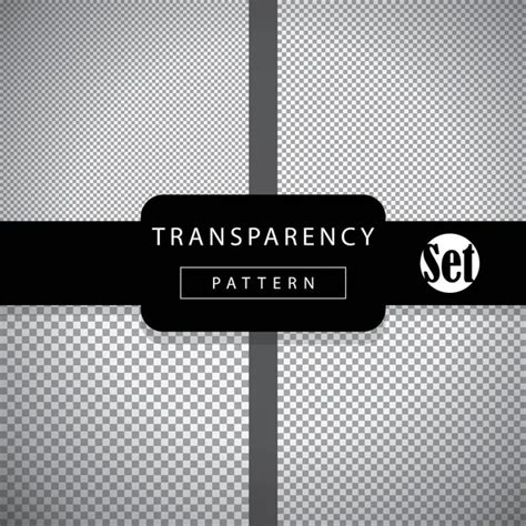 transparent pattern set transparent background set transparency