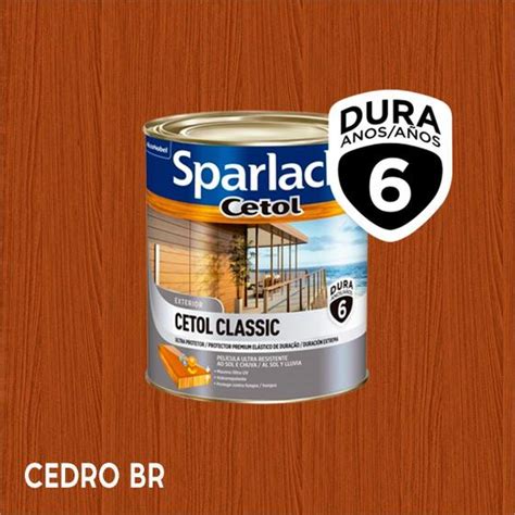 Verniz Sparlack Cetol Classic Brilhante 900 Ml Cores Verniz