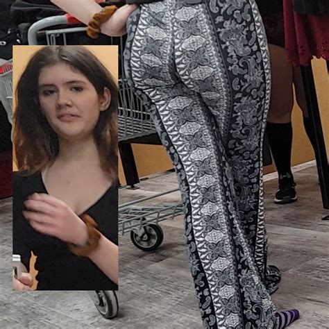 Innocent Brunette Trying On Pattern Yogas Spandex Leggings Yoga Pants Forum