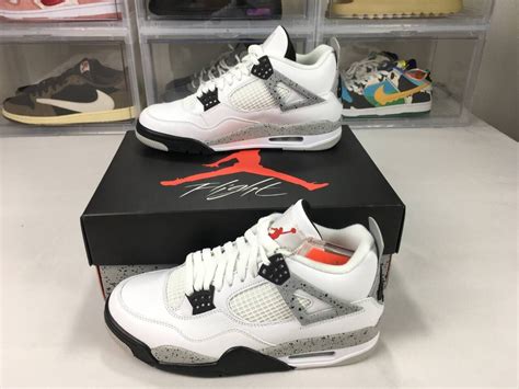 Air Jordan 4 Retro White Cement Rluckshoessneakers
