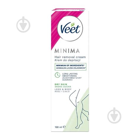 ᐉ Крем для депиляции Veet MINIMA для сухой кожи 100 мл • Купить в Киеве ...