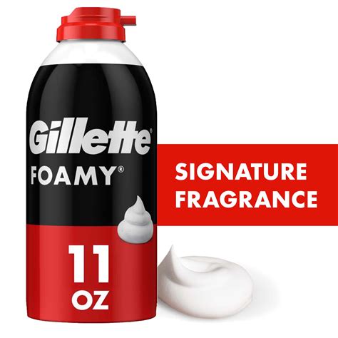 Gillette Foamy Classic Shave Foam For Men Original Scent Oz