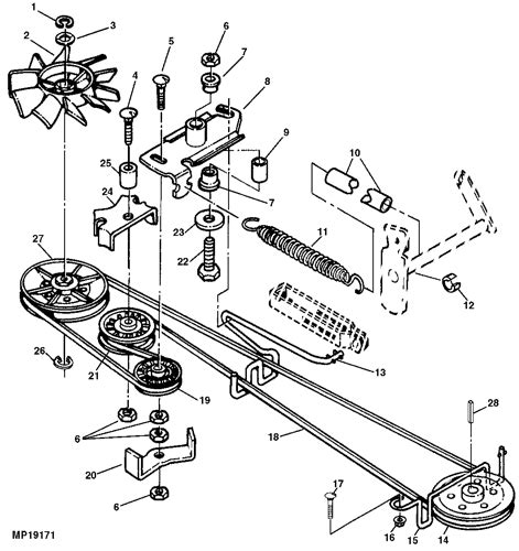 1842GV - SABRE BELT DRIVE AND IDLERS EPC John Deere M43940 CCE online ...