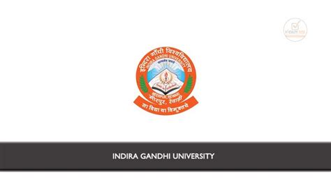indira gandhi university  faculty jobs apply